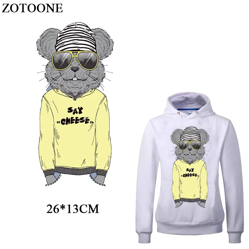 ZOTOONE Iron On Mouse Patches For Clothes T-shirt Dresses DIY Decoration Easy Print By Household Irons Thermal Press Applique D
ZOTOONE Iron On Mouse Patches For Clothes T-shirt Dresses DIY Decoration Easy Print By Household Irons Thermal Press Applique D
