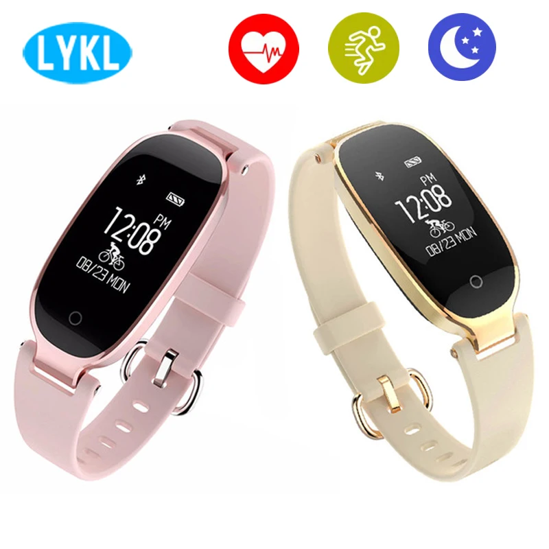 LYKL New S3 Bluetooth Waterproof Smart Watch Fashion Women Ladies Heart Rate Fitness Tracker Smart Watch for Android IOS Relo
LYKL New S3 Bluetooth Waterproof Smart Watch Fashion Women Ladies Heart Rate Fitness Tracker Smart Watch for Android IOS Relo