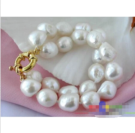 Free shipping >>>>>>p1138 2ROW 15MM WHITE BAROQUE FRESHWATER CULTURED PEARL BRACELET
Free shipping >>>>>>p1138 2ROW 15MM WHITE BAROQUE FRESHWATER CULTURED PEARL BRACELET