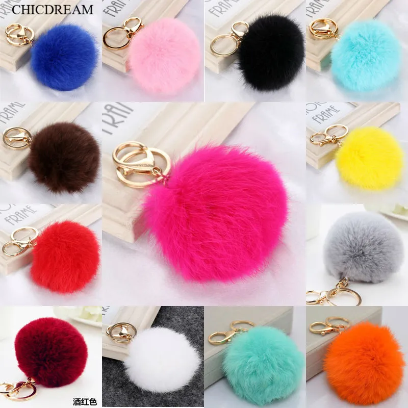 Multi Color Pink Rabbit Fur Ball Keychain Bag Plush Car Key Holder Pendant Key Chain Rings For Women 2016 New Fashion Jewelry
Multi Color Pink Rabbit Fur Ball Keychain Bag Plush Car Key Holder Pendant Key Chain Rings For Women 2016 New Fashion Jewelry