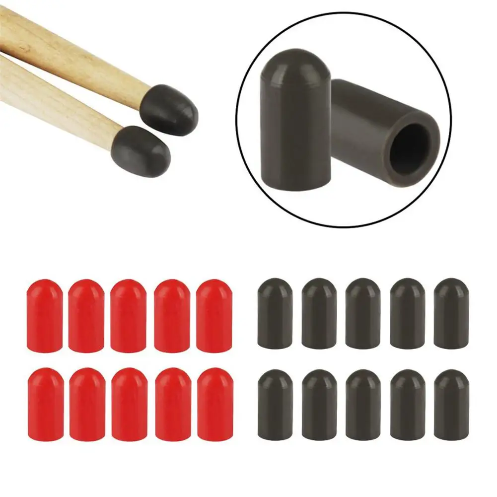 Dragonpad 10Pcs Silicone Drum Stick Head Rubber Sleeve Drumstick Rubber Case Cover for Percussion Instruments Drum Accessories
Dragonpad 10Pcs Silicone Drum Stick Head Rubber Sleeve Drumstick Rubber Case Cover for Percussion Instruments Drum Accessories