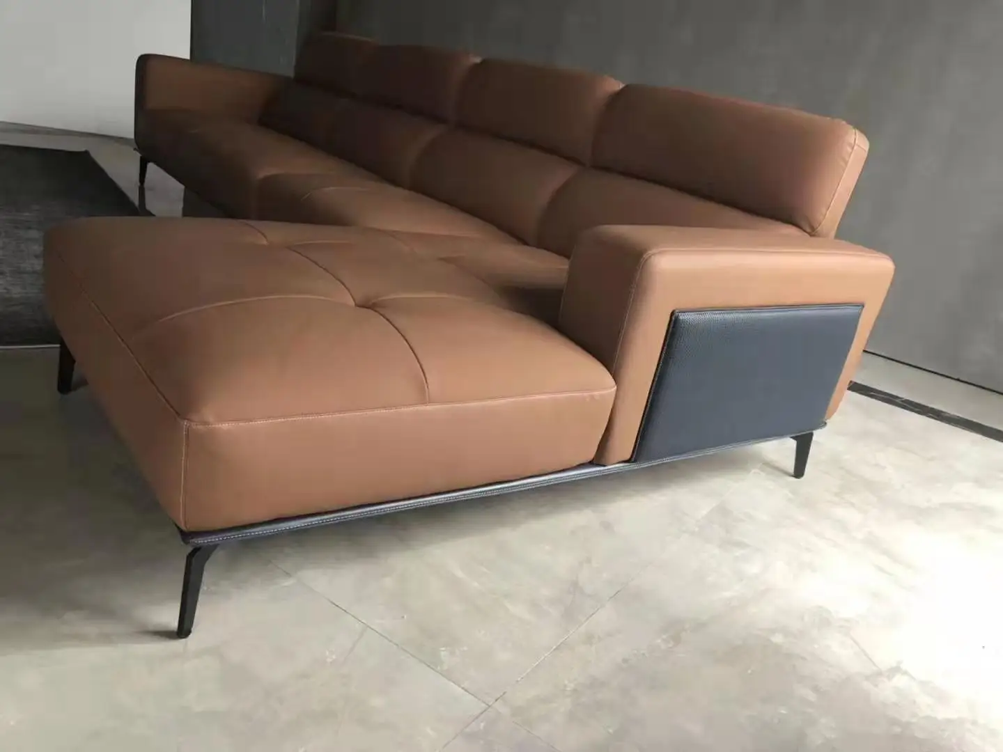 New design home Genuine leather sofa real skin leather sofa conner leather sofa New design home Genuine leather sofa real skin leather sofa conner leather sofa
