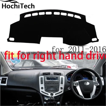 For BYD S6 2011-16 right hand drive dashboard mat Protective pad black color car-styling Interior Refit Sticker Mat products 
For BYD S6 2011-16 right hand drive dashboard mat Protective pad black color car-styling Interior Refit Sticker Mat products