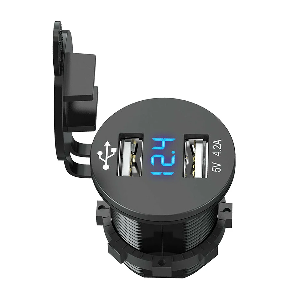 Dual USB Car Charger 2 Port LCD Display 12-24V Cigarette Lighter for IPhone 8 7 Plus Xr Xs Max X Samsung S10 9 8 7 Phone Charger
Dual USB Car Charger 2 Port LCD Display 12-24V Cigarette Lighter for IPhone 8 7 Plus Xr Xs Max X Samsung S10 9 8 7 Phone Charger