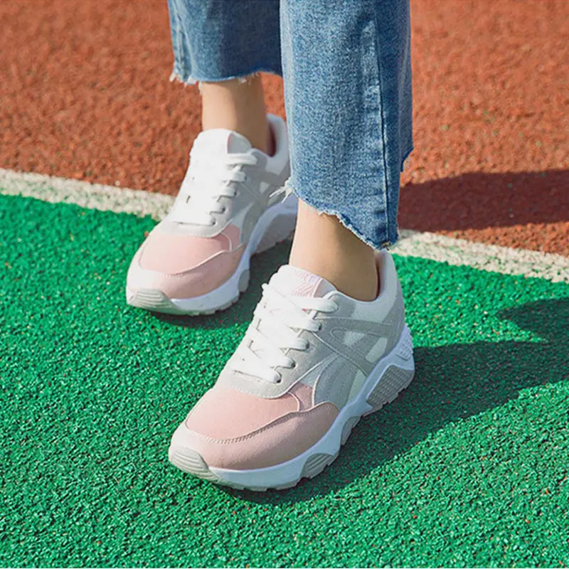 Women's Casual Lace Up Platform 2018 Autumn Flats Ladies Soft Bottom Mixed Color Breathable Shoes Female Fashion Footwear
Women's Casual Lace Up Platform 2018 Autumn Flats Ladies Soft Bottom Mixed Color Breathable Shoes Female Fashion Footwear