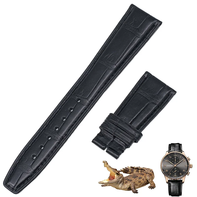 Applicable to all countries Portugal timing series American crocodile leather watch belt IW371446
Applicable to all countries Portugal timing series American crocodile leather watch belt IW371446