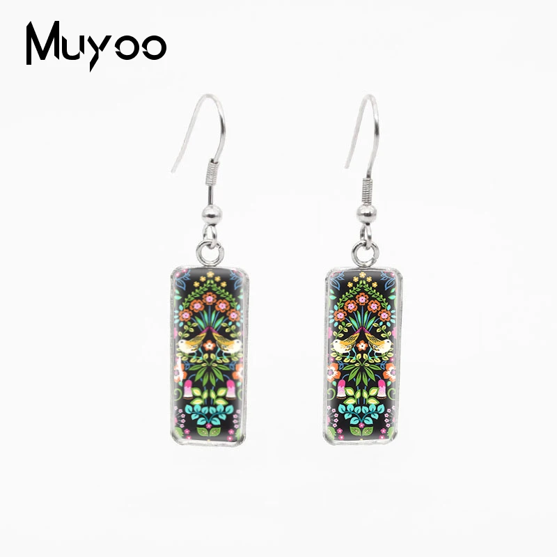 New Fashion Style Polish Folk Art Pattern Design Glass Cabochon Fish Hook Earrings Rectangle Shaped Pendants Jewelry Earrings
New Fashion Style Polish Folk Art Pattern Design Glass Cabochon Fish Hook Earrings Rectangle Shaped Pendants Jewelry Earrings