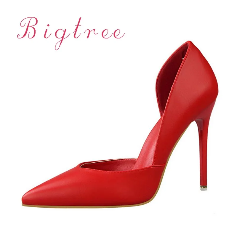 Heels for women pumps PU leather New spring summer 2017 red yellow 34-39 vintage fashion shoes woman shallow mouth Free shipping
Heels for women pumps PU leather New spring summer 2017 red yellow 34-39 vintage fashion shoes woman shallow mouth Free shipping