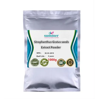 1000g Natural Strophanthus Gratus seeds extract powder,Strophanthus powder for reducing sinoatrial node autonomy
1000g Natural Strophanthus Gratus seeds extract powder,Strophanthus powder for reducing sinoatrial node autonomy