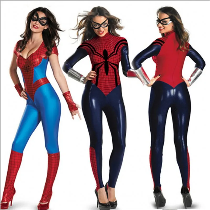 Маскарадные колготки Человека-паука Ms. Spider-Man Siamese набор женский фестиваль