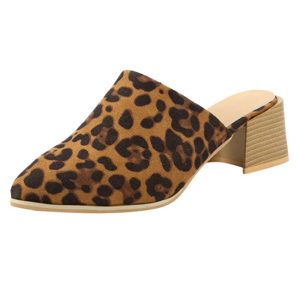Women 2019 Fashion Retro mules Spring/Autumn Sexy Leopard Flocked Slides Woman Flat Shoes Slip On Loafers Mules Flip Flops 35-43
Women 2019 Fashion Retro mules Spring/Autumn Sexy Leopard Flocked Slides Woman Flat Shoes Slip On Loafers Mules Flip Flops 35-43