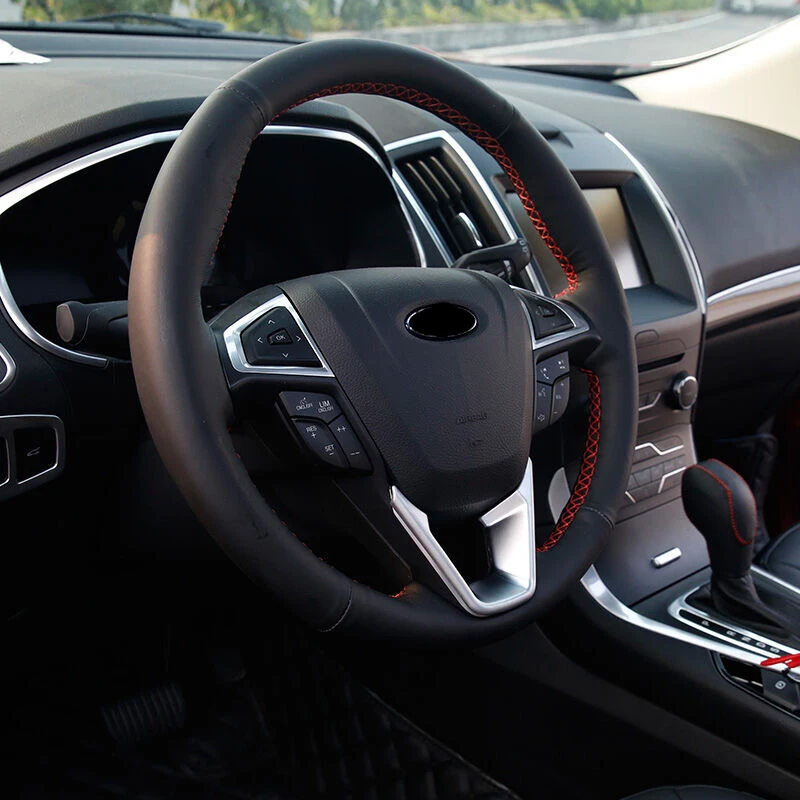 For Ford Edge 2015 2016 2017 Car styling ABS Plastic Car Steering wheel Button frame Cover Trim
For Ford Edge 2015 2016 2017 Car styling ABS Plastic Car Steering wheel Button frame Cover Trim