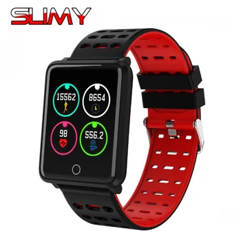 Slimy F3 Sports Smart Watch 1.44" Color Screen Heart Rate Blood Pressure Monitor Smartwatch Waterproof PK A6 D13 Q9 Wristwatch
Slimy F3 Sports Smart Watch 1.44" Color Screen Heart Rate Blood Pressure Monitor Smartwatch Waterproof PK A6 D13 Q9 Wristwatch