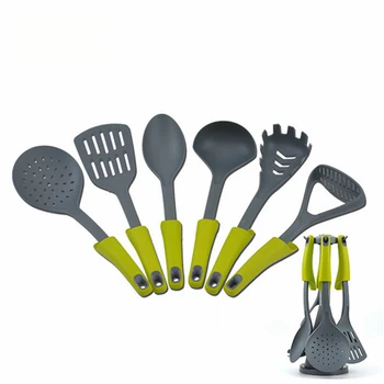 6pcs/set Cooking Utensil Set Nylon Cooking & Serving Kitchen Tools Kitchen Accessories Gadgets
6pcs/set Cooking Utensil Set Nylon Cooking & Serving Kitchen Tools Kitchen Accessories Gadgets
