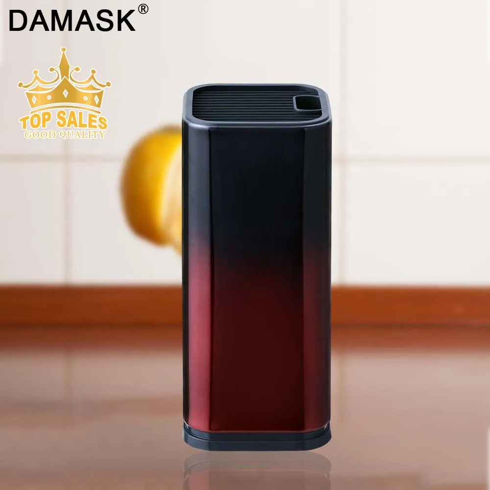 Damask Kitchen Knives Block Ceramic Knife Stand Stainless Steel Multifunctional Cooking Storage Holder Gradient Kitchen Tool
Damask Kitchen Knives Block Ceramic Knife Stand Stainless Steel Multifunctional Cooking Storage Holder Gradient Kitchen Tool