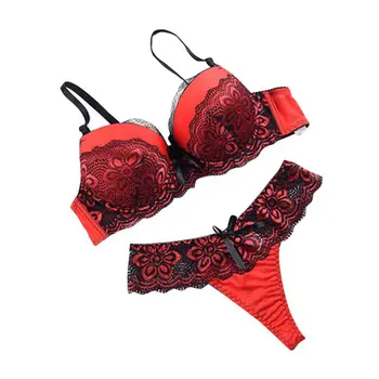 Women Push Up Bra Sets Lace Thick Cup Bra Brief Sets Floral Bra Women Female Underwear Clothing21cn
Women Push Up Bra Sets Lace Thick Cup Bra Brief Sets Floral Bra Women Female Underwear Clothing21cn