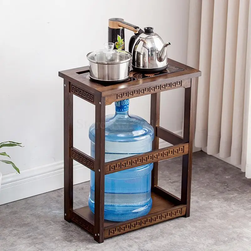 Simple tea rack tea cabinet boiled water table tea table modern multi-function teapot boiling water rack household tea table rac
Simple tea rack tea cabinet boiled water table tea table modern multi-function teapot boiling water rack household tea table rac