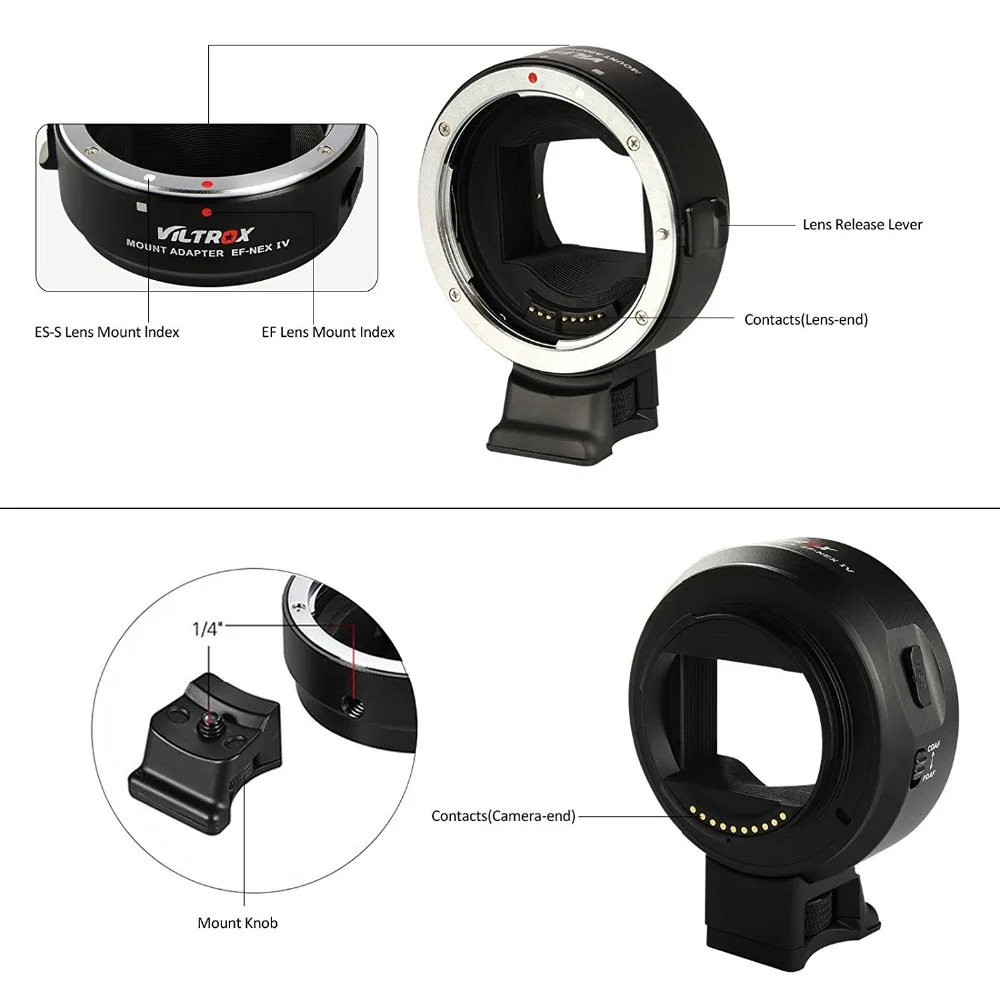 Viltrox EF-NEX IV Automatic focus Lens Adapter (25)