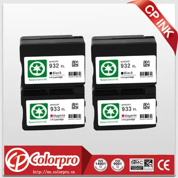 CP 8PK Remanufactured for HP 932XL 933XL Ink Cartridge for hp 6100 6600 6700 7100a 7610 printer with chips for hp 932 for hp 933
CP 8PK Remanufactured for HP 932XL 933XL Ink Cartridge for hp 6100 6600 6700 7100a 7610 printer with chips for hp 932 for hp 933