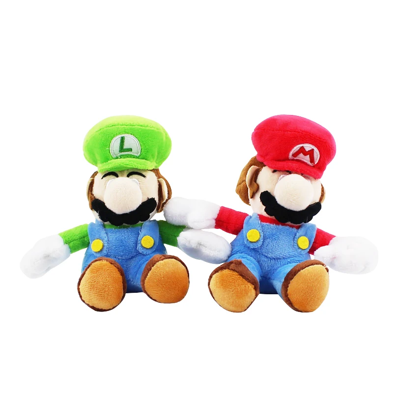 16cm Super Mario Plush Toys with Hook Mario bros Luigi Plush Doll Stuffed Cute keychain Toys For Children Gifts
16cm Super Mario Plush Toys with Hook Mario bros Luigi Plush Doll Stuffed Cute keychain Toys For Children Gifts