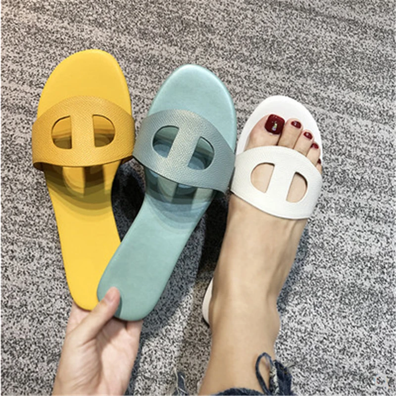 Meifeini 2019 summer new beach women's slippers outdoor open toe flat shoes fashion pig nose shoes
Meifeini 2019 summer new beach women's slippers outdoor open toe flat shoes fashion pig nose shoes