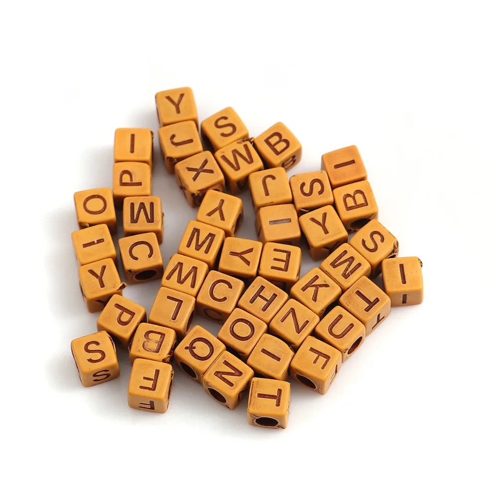 Doreen Box Acrylic Beads Alphabet/ Letter Brown At Random Pattern Imitation Wood About 6mm( 2/8") x 6mm( 2/8"), 1000 PCs
Doreen Box Acrylic Beads Alphabet/ Letter Brown At Random Pattern Imitation Wood About 6mm( 2/8") x 6mm( 2/8"), 1000 PCs