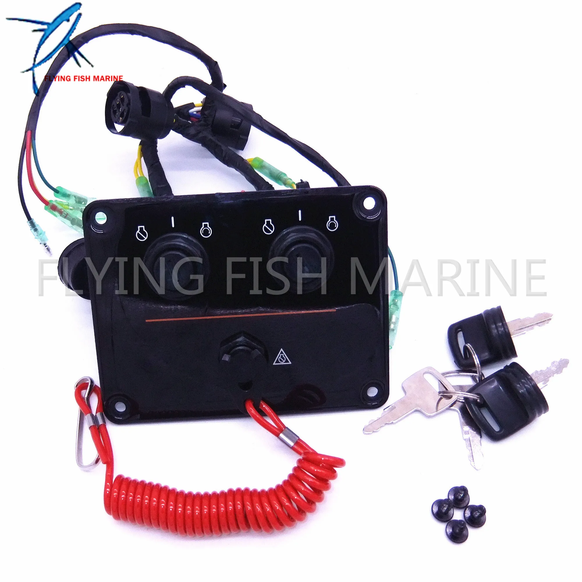 6K1-82570 6K1-82570-12-00 Outboard engine dual twin switch panel main switch assembly for yamaha boat motor
6K1-82570 6K1-82570-12-00 Outboard engine dual twin switch panel main switch assembly for yamaha boat motor