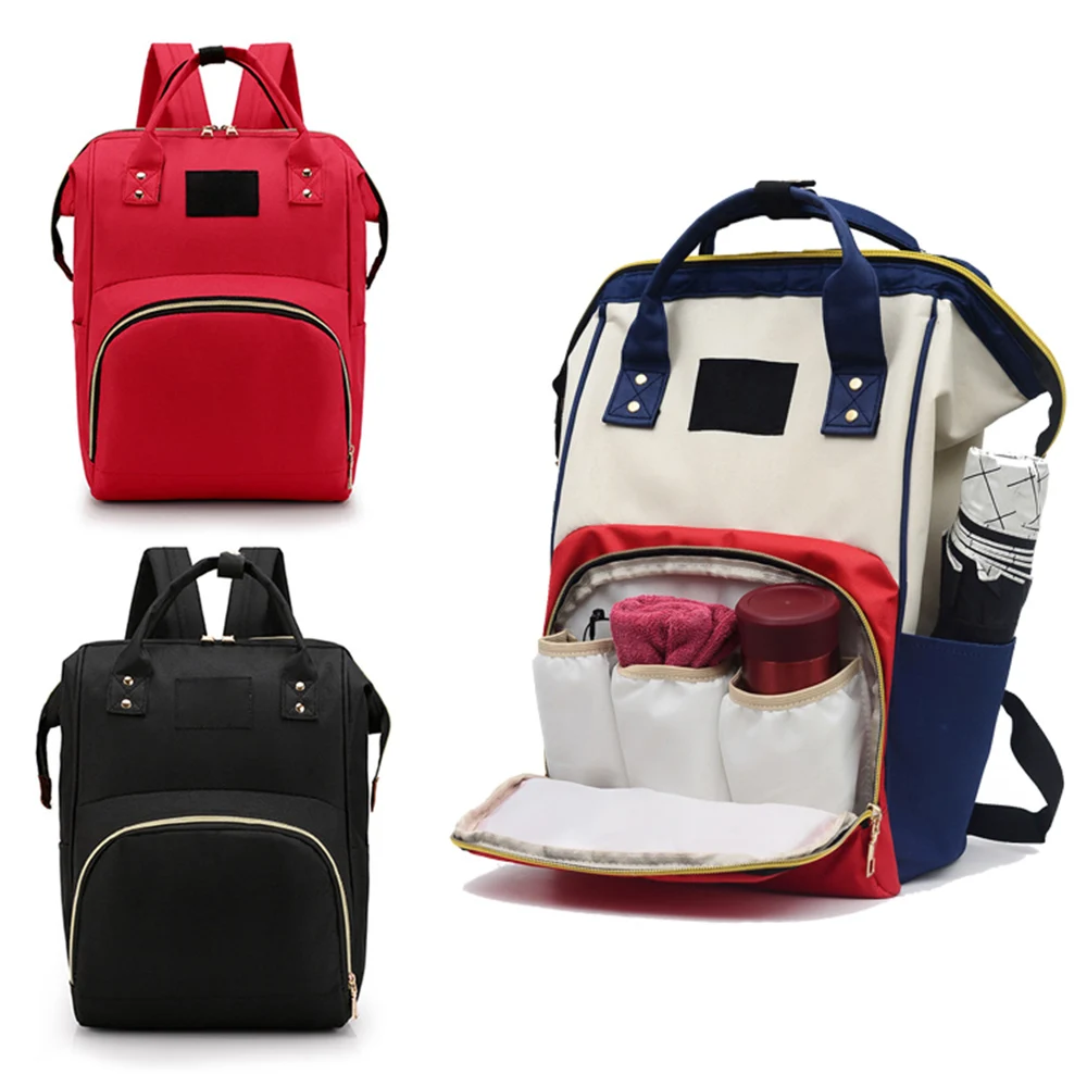 Maternity Diaper Bag Large Capacity Waterproof Zipper Nappy Bag Mummy Multi-functional Baby Diaper Backpack Travel Nursing Bag
Maternity Diaper Bag Large Capacity Waterproof Zipper Nappy Bag Mummy Multi-functional Baby Diaper Backpack Travel Nursing Bag