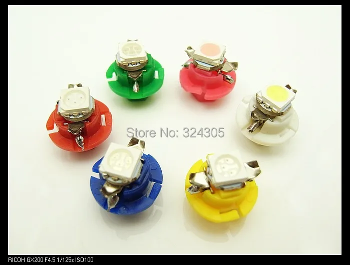 500 X T5 B8.4D 12MM Max diameter Car vehicle Indicator Interior bulb Instrument lamp LED Lights Auto Dashboard Speedo lamp DC12V
500 X T5 B8.4D 12MM Max diameter Car vehicle Indicator Interior bulb Instrument lamp LED Lights Auto Dashboard Speedo lamp DC12V