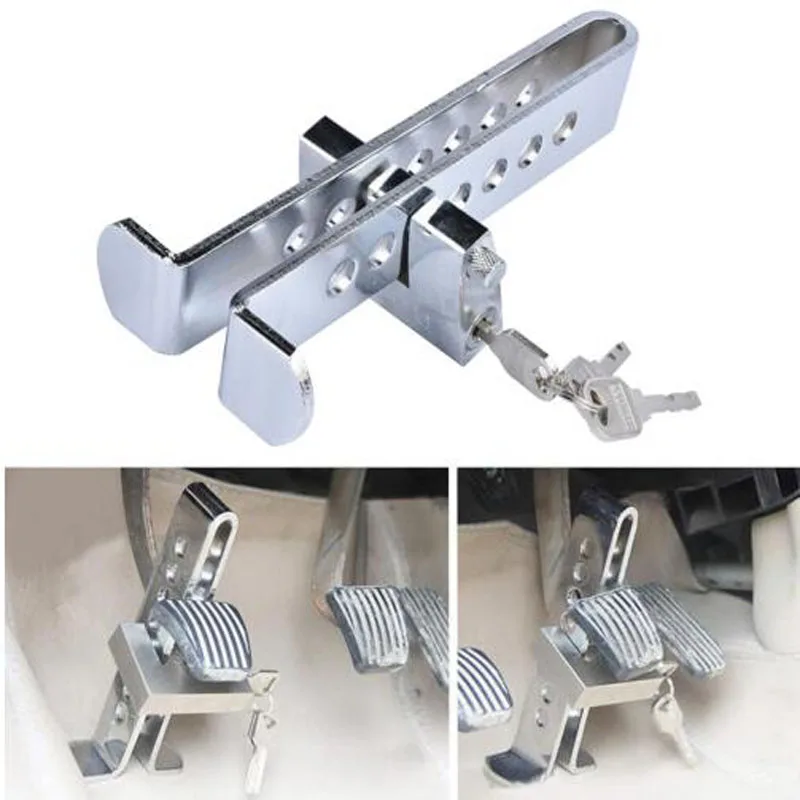 YG Auto Brake Clutch Pedal Lock Stainless Steel Anti-Theft Device Strong Security for Universal Cars Burglar Alarm High Quality
YG Auto Brake Clutch Pedal Lock Stainless Steel Anti-Theft Device Strong Security for Universal Cars Burglar Alarm High Quality