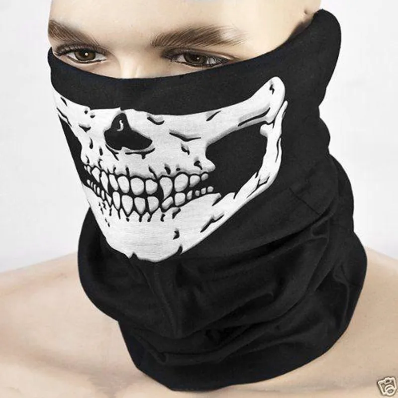 Men Women Cool Skull Design Adults Multi Function Ski Sport Motorcycle Biker Scarf Half Face Mask Sport Headband
Men Women Cool Skull Design Adults Multi Function Ski Sport Motorcycle Biker Scarf Half Face Mask Sport Headband