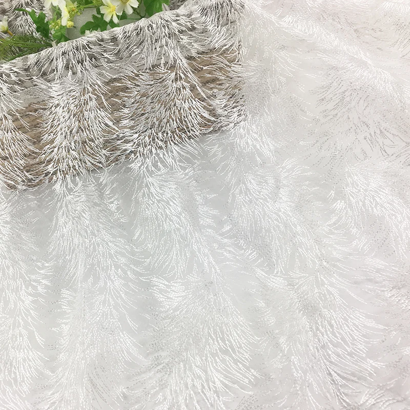 5yards New White Embroidered Tulle Lace Fabric 2018 African Swiss Voile Lace Guipure Cord French Diamond Net Lace Fabric
5yards New White Embroidered Tulle Lace Fabric 2018 African Swiss Voile Lace Guipure Cord French Diamond Net Lace Fabric