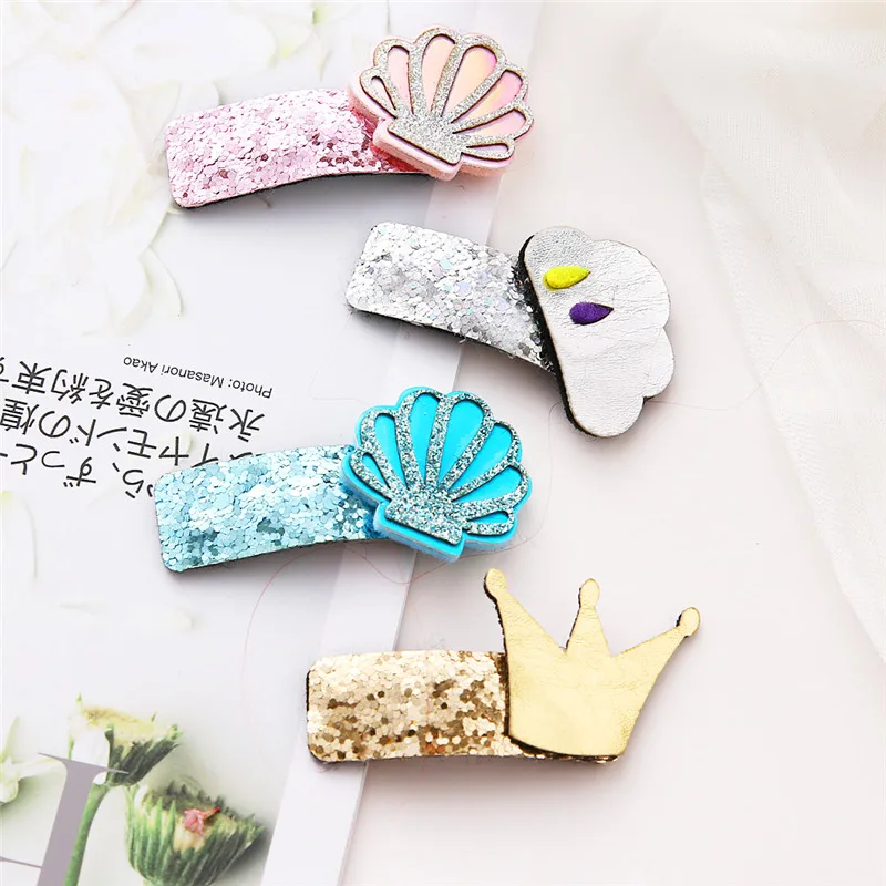 20pcs/lot Boutique Laser Shell Hair Clip Princess Sweet Girls Glitter Crown Hairpin Beach Style Cute Cartoon Barrette Headdress
20pcs/lot Boutique Laser Shell Hair Clip Princess Sweet Girls Glitter Crown Hairpin Beach Style Cute Cartoon Barrette Headdress