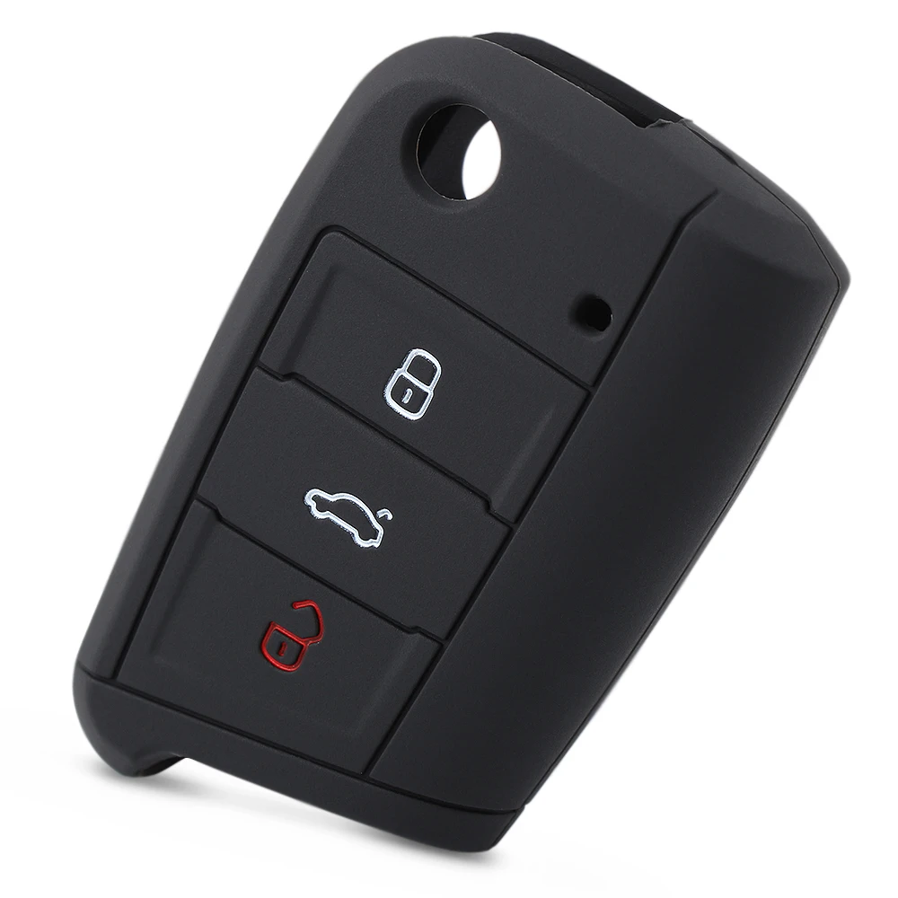 VCiiC 3 Buttons Silicone Key Pouch Bag for VW VOLKSWAGEN Golf 7 GTI POLO Flip Remote Key Protector Cover Cases Car Accessories
VCiiC 3 Buttons Silicone Key Pouch Bag for VW VOLKSWAGEN Golf 7 GTI POLO Flip Remote Key Protector Cover Cases Car Accessories