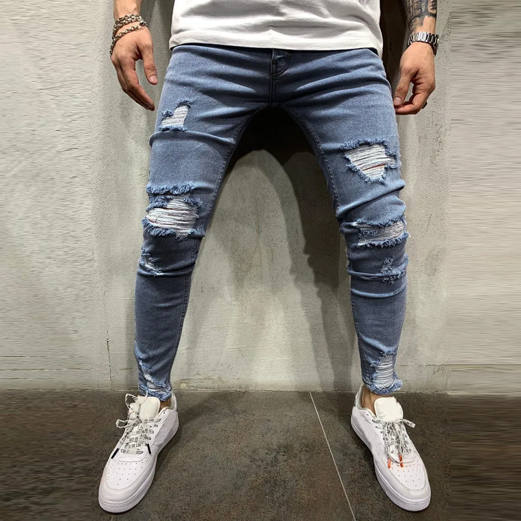 Pants in Apparer for Men Pure Color Hole Denim Vintage Wash Hip Hop Work Trousers Jeans Pants 25 Dropshipping
Pants in Apparer for Men Pure Color Hole Denim Vintage Wash Hip Hop Work Trousers Jeans Pants 25 Dropshipping