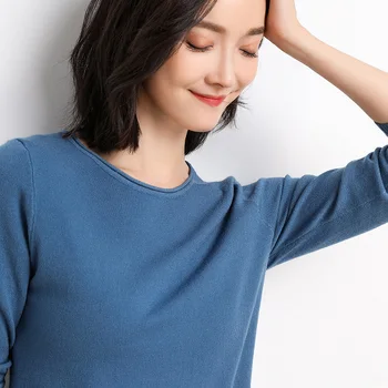 WSYORE 2019 new Spring Autumn Sweater Long-sleeved Top Women Plus Size Casual Bottoming Knitted Pullover Sweater NS1300
WSYORE 2019 new Spring Autumn Sweater Long-sleeved Top Women Plus Size Casual Bottoming Knitted Pullover Sweater NS1300