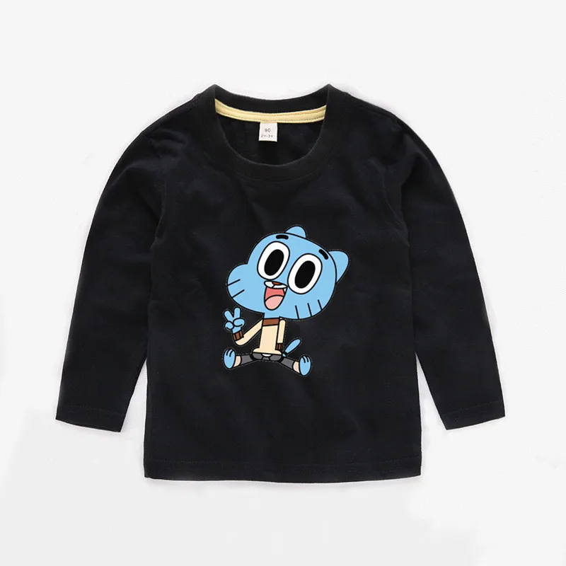 2T-12 The Amazing World Of Gumball child Long sleeve T-shirt Kids Baby Summer Cute Clothes Boys Girls Tops T shirt 013
2T-12 The Amazing World Of Gumball child Long sleeve T-shirt Kids Baby Summer Cute Clothes Boys Girls Tops T shirt 013