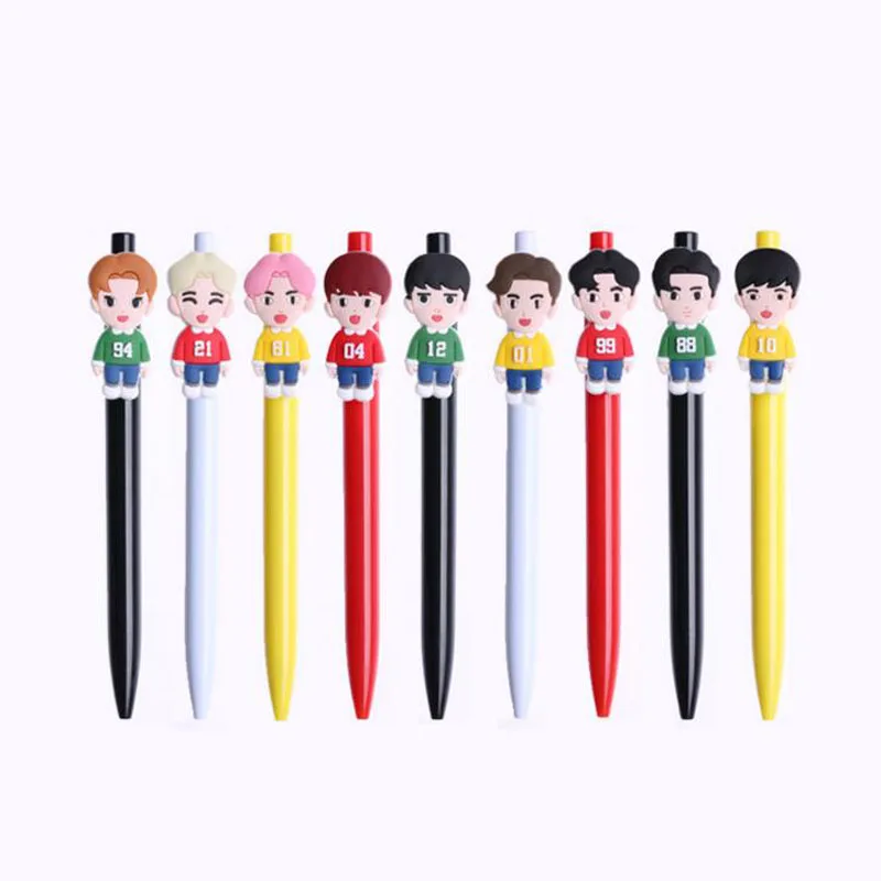 2 Pcs Hot Sale Cute EXO Cartoon Press Gel Pen Kpop School Office Student Kids Friends Gifts School Supplies
2 Pcs Hot Sale Cute EXO Cartoon Press Gel Pen Kpop School Office Student Kids Friends Gifts School Supplies