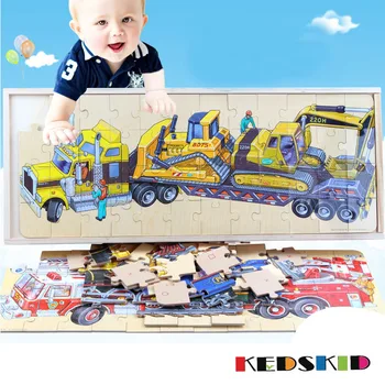 3 PCS/Set Educational Toys Wooden Fire engine Train Engineering vehicle Cute Jigsaw Puzzles Kids Creative Game Gifts
3 PCS/Set Educational Toys Wooden Fire engine Train Engineering vehicle Cute Jigsaw Puzzles Kids Creative Game Gifts