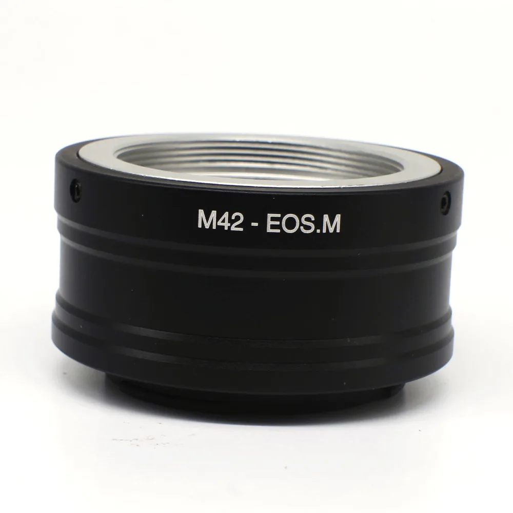 Ring Mount Adapter M42 Mount Lens to for EOSM/M2/M3/M5/M10 EF-M Mirrorless Camera Body
Ring Mount Adapter M42 Mount Lens to for EOSM/M2/M3/M5/M10 EF-M Mirrorless Camera Body