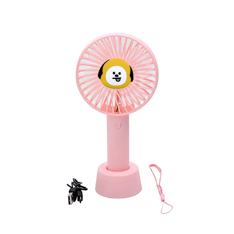 New Harajuku Fashion Kpop Bangtan Boys Plastic Electric Fans PVC Cartoon CHIMMY COOKY TATA KOYA VAN RJ MANG MINI Portable Fans
New Harajuku Fashion Kpop Bangtan Boys Plastic Electric Fans PVC Cartoon CHIMMY COOKY TATA KOYA VAN RJ MANG MINI Portable Fans
