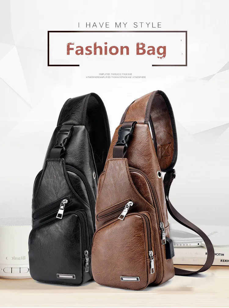 haodier unisex crossbody fashion backpack