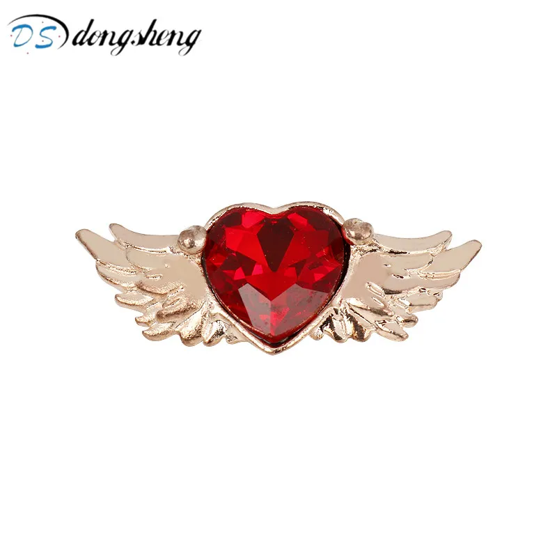 dongsheng Japanese Anime Sailor Moon Brooches Card Captor SAKURA Angel Wings Crystal Red Heart Brooches Pins for Women Girl Gift
dongsheng Japanese Anime Sailor Moon Brooches Card Captor SAKURA Angel Wings Crystal Red Heart Brooches Pins for Women Girl Gift