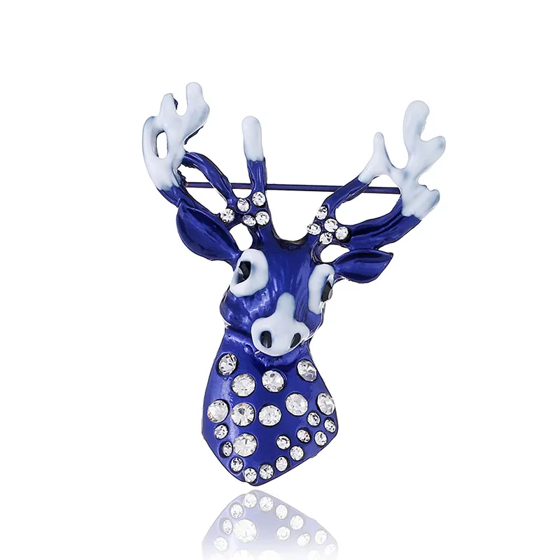 Fashion Design Blue Shinny Crystal Rhinestone Deer Brooches for Women Dress Scarf Brooch Pins Jewelry Accessories Gift
Fashion Design Blue Shinny Crystal Rhinestone Deer Brooches for Women Dress Scarf Brooch Pins Jewelry Accessories Gift