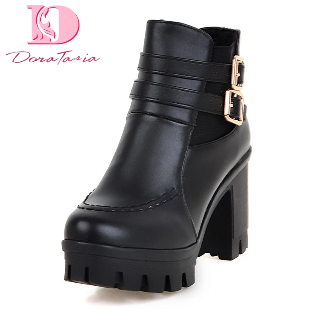 Women's 2019 Big Size 33-43 Zipper Add Fur Winter Boots Women Shoes Woman square High Heels Platform Ankle Boots Women
Women's 2019 Big Size 33-43 Zipper Add Fur Winter Boots Women Shoes Woman square High Heels Platform Ankle Boots Women