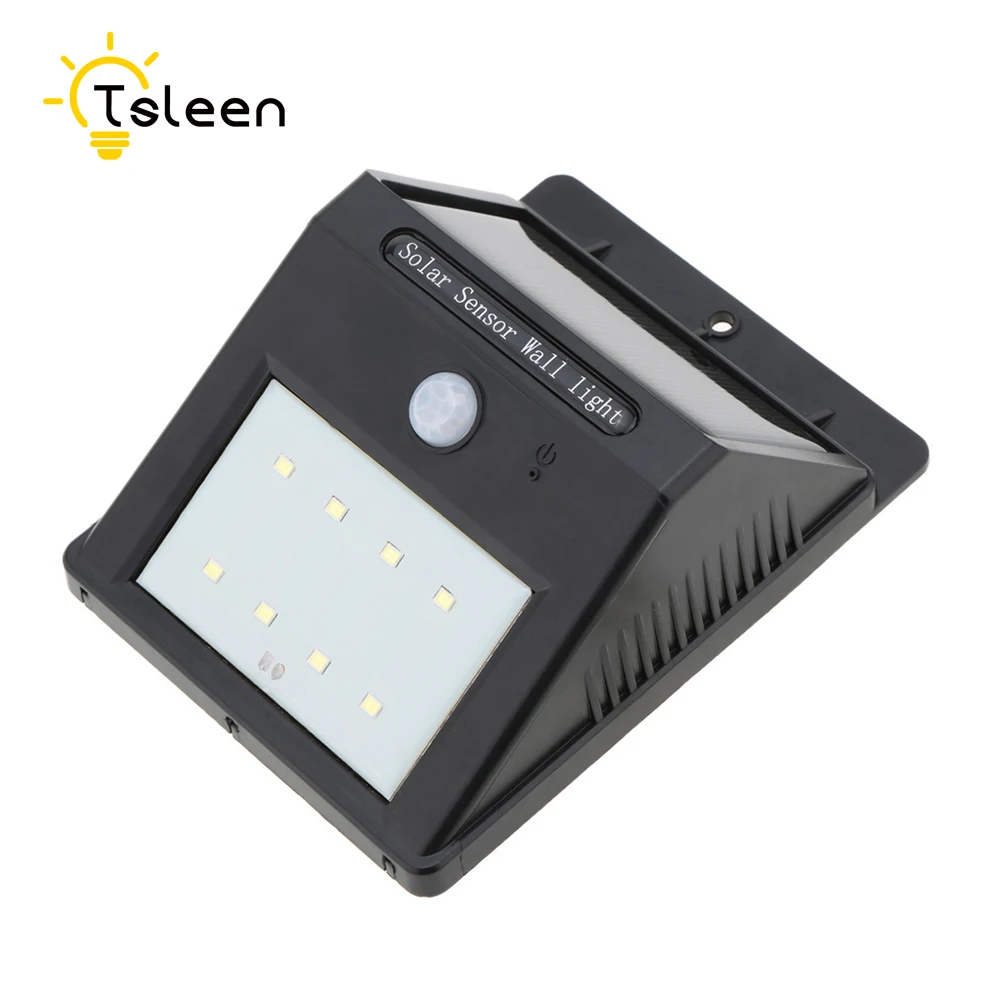 TSLEEN HOT Outdoor 8 LED Solar Powered PIR Door Fence Wall Lamp Yard Pathway Garden Entrance Wall Garage Shed Lighting Hot Sale
TSLEEN HOT Outdoor 8 LED Solar Powered PIR Door Fence Wall Lamp Yard Pathway Garden Entrance Wall Garage Shed Lighting Hot Sale