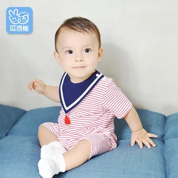Dinstry 2018 New baby rompers Naval style baby jumpsuit new born baby clothes Unisex
Dinstry 2018 New baby rompers Naval style baby jumpsuit new born baby clothes Unisex