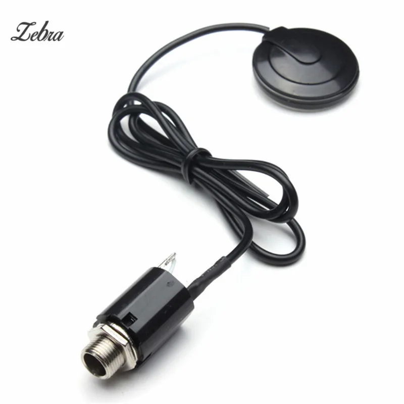 

Zebra Guitar Pickup Piezo Jack Transducer For Acoustic Guitarra Ukulele Violin Mandolin Banjo Musical Instruments Part Accessary