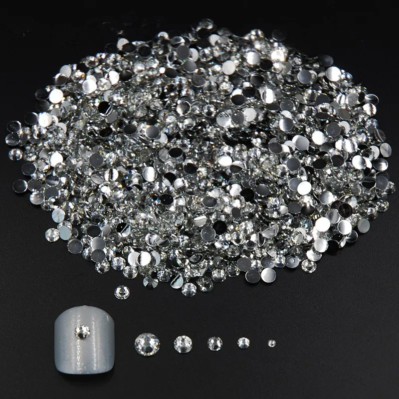 Hot 2-5MM Mixed Sizes 2000pcs Nail Tools Mixed Sizes Clear Crystal Round Glitter Nail Art Decorations Rhinestones For 3D Nail
Hot 2-5MM Mixed Sizes 2000pcs Nail Tools Mixed Sizes Clear Crystal Round Glitter Nail Art Decorations Rhinestones For 3D Nail