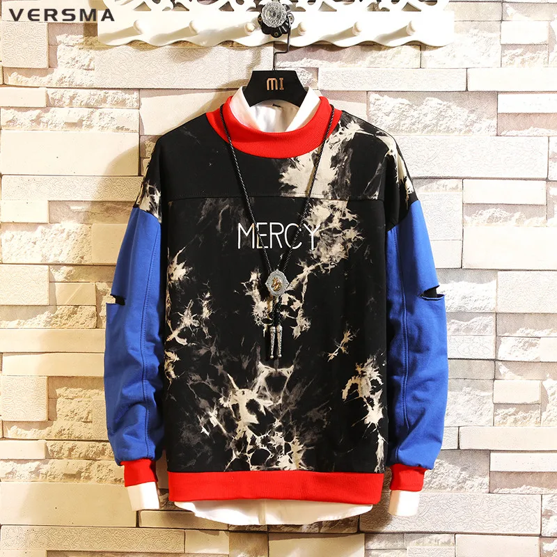 VERSMA 2019 Japanese Harajuku Graffiti Printed Ripped Hoodies Sweatshirts Men Spring Hip Hop Streetwear Oversized Hoodie Men 5XL
VERSMA 2019 Japanese Harajuku Graffiti Printed Ripped Hoodies Sweatshirts Men Spring Hip Hop Streetwear Oversized Hoodie Men 5XL